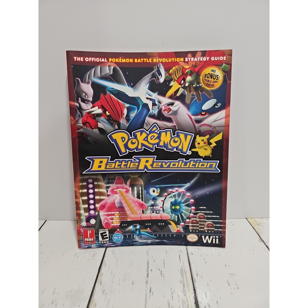 Pokemon Battle Revolution Prima's Official Strategy Guide for Wii No Poster